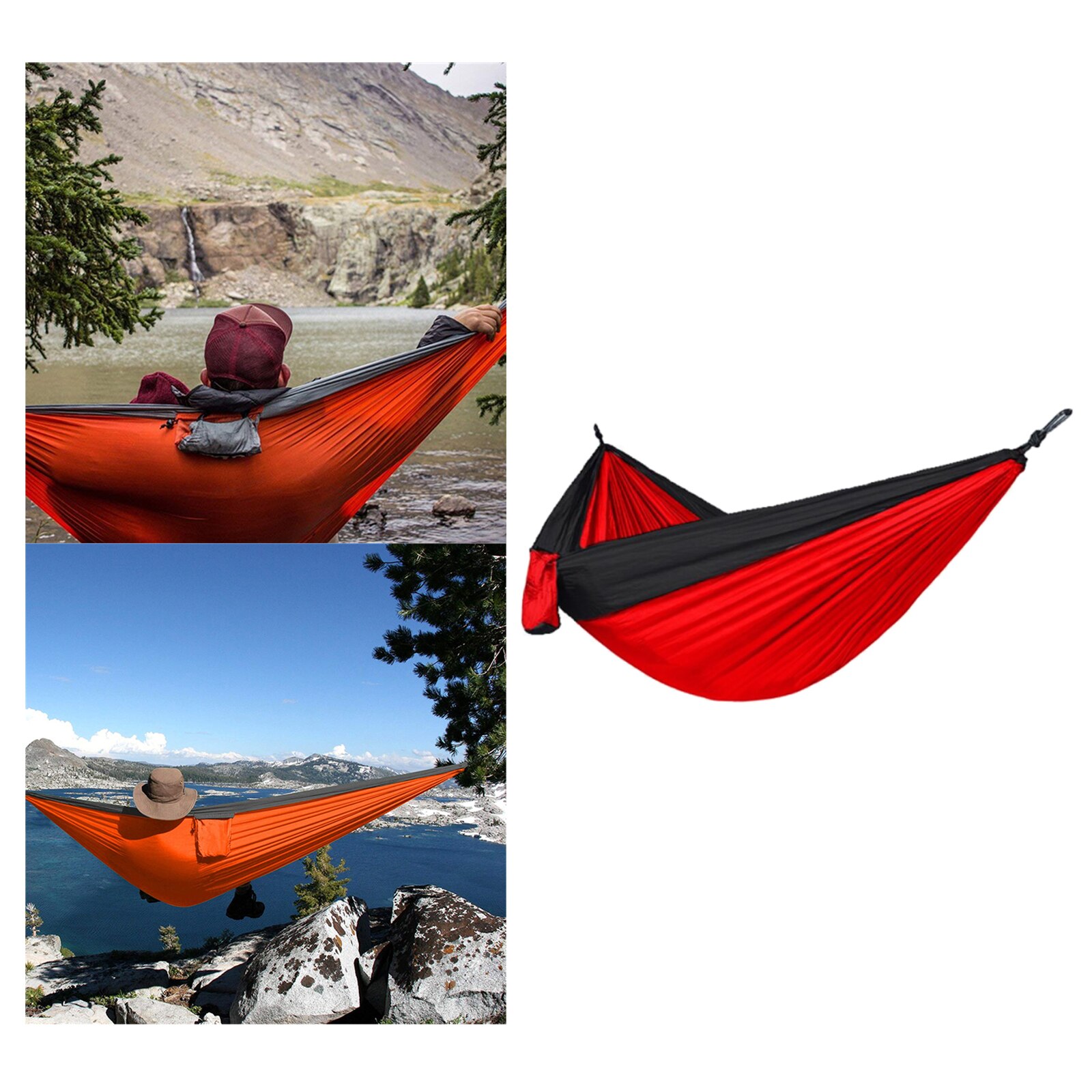 Cheap Goat Tents Double Hammock Travel Camping Chair Swing Beach Bed Rope Straps for Outdoor Camping Hiking Picnic Travel Tents 